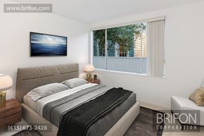 San Francisco apartment for rent - 2221 Gough Street bedroom