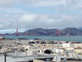 San Francisco apartment for rent - 1278 Jackson rooftop views