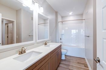 Vanities with double sinks*
