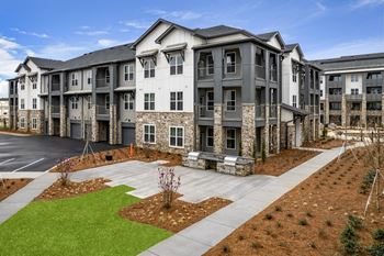 Grilling and dining terraces throughout community