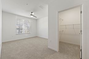 Mcdonough apartment for rent - large bedroom with ceiling fan at Tapestry Overbrook in McDonough, Georgia