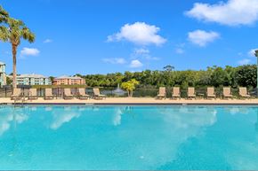 Ormond Beach apartment for rent - Swimming pool and sundeck at Bermuda Estates Apartments in Ormond Beach, FL