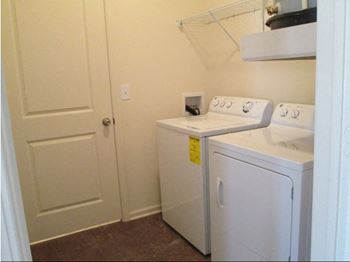Washer/dryer connections