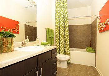 Spa inspired bathroom