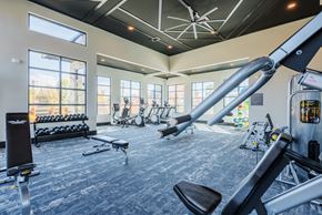 Spartanburg apartment for rent - 24-hr fitness center at Bon Haven Apartments in Spartanburg, SC
