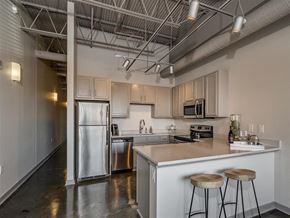 Tuscaloosa apartment for rent - Gourmet Kitchen With Island at The Tower Apartments, Tuscaloosa, 35401
