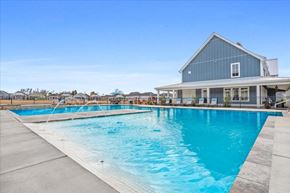 Huntsville apartment for rent - Sparkling pool with sundeck at Cottages at Oak Grove Dairy in Huntsville, AL