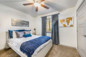 Baton Rouge apartment for rent - a bedroom with plush carpeting  at Retreat at Brightside Apartments in Baton Rouge, LA