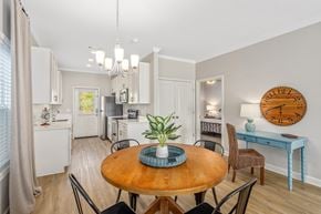 Midland City apartment for rent - Kitchen and dining area at Cottages Dothan in Midland City, AL