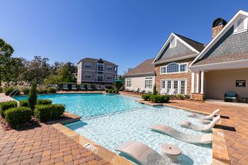 Pool with tanning ledge