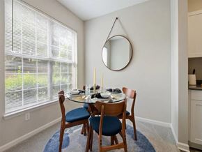 Raleigh apartment for rent - Large Windows in living area at The Enclave at Crossroads, North Carolina, 27606