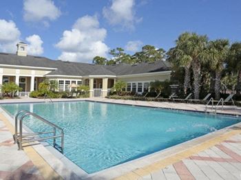 Resort style swimming pool