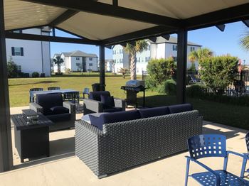 Picnic and grilling areas