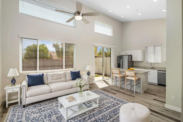 Phoenix apartment for rent - a living room with a couch and a table