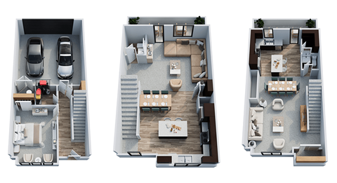 Floor plan for 4 beds, 2.5 baths, 1901 sqft