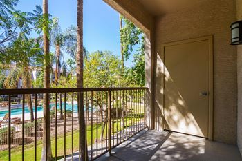 Private balcony