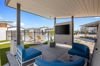 Covered patio