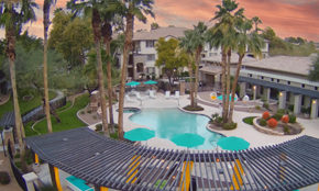 Peoria apartment for rent - Aerial Pool View at Sky at P83, Arizona, 85381