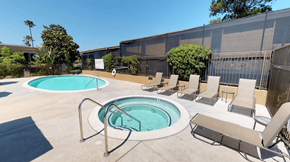Santee apartment for rent - Pool and spa with Cabana Gazebos