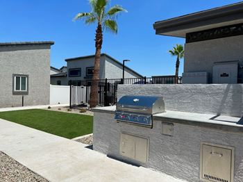 Barbecue grill area