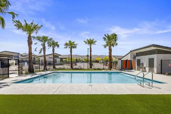 Large swimming pool