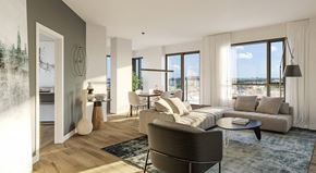Lasalle apartment for rent - Areve Livingroom