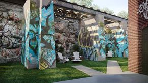 Philadelphia apartment for rent - Communal Outdoor Space