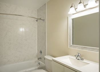 Updated bathrooms