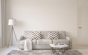 Silver Spring apartment for rent - a living room with a couch and a table