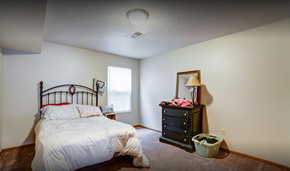 Corry apartment for rent - bedroom with window
