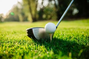 Spring Hill apartment for rent - A golf ball is on a tee ready to be hit.