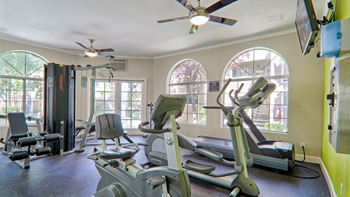 Modern fitness center