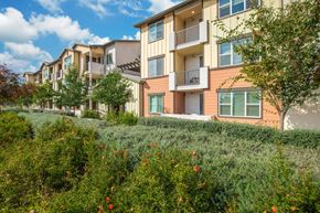 Santa Maria apartment for rent - A row of apartment buildings with balconies and windows.