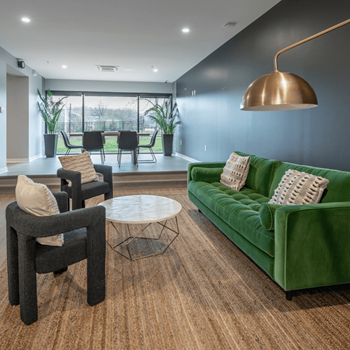 Clubhouse with dedicated work space