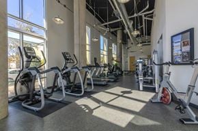 The Colony apartment for rent - Fitness center with cardio equipment