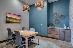 St Paul apartment for rent - Conference room with TV sharing technology C&E Living in St Paul, MN