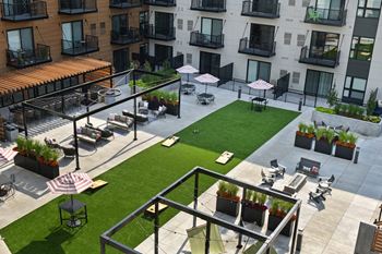 Rooftop lounge