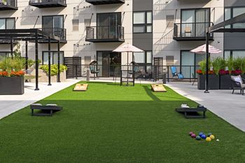 Lawn game area