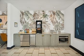 Resident coffee lounge