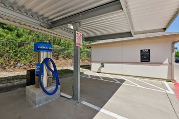 Covered car wash