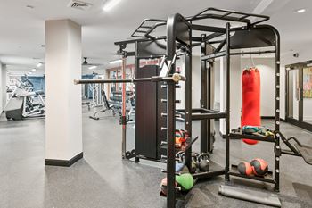 Renovated fitness center