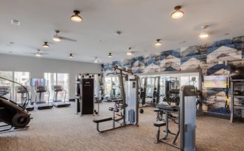 State-of-the-art fitness center