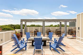 Gas grill stations and outdoor tv lounge