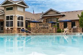 Kansas City apartment for rent - a swimming pool at the riverstone resort and spa