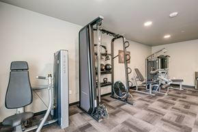 Tacoma apartment for rent - A well equipped gym with a variety of equipment.