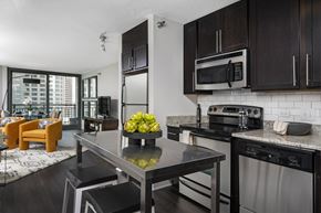 Chicago apartment for rent - Model kitchen
