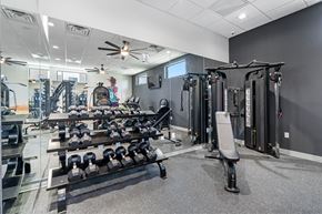 Oakland Park apartment for rent - the gym at the preserve apartments