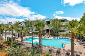 Pensacola apartment for rent - Beautiful Resort Style Pool Surrounded by Palm Trees