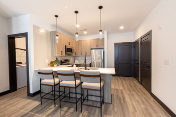 Luxury wood-style flooring