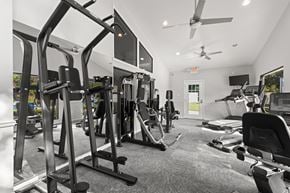 Tampa apartment for rent - the enclave at homecoming terra vista fitness room